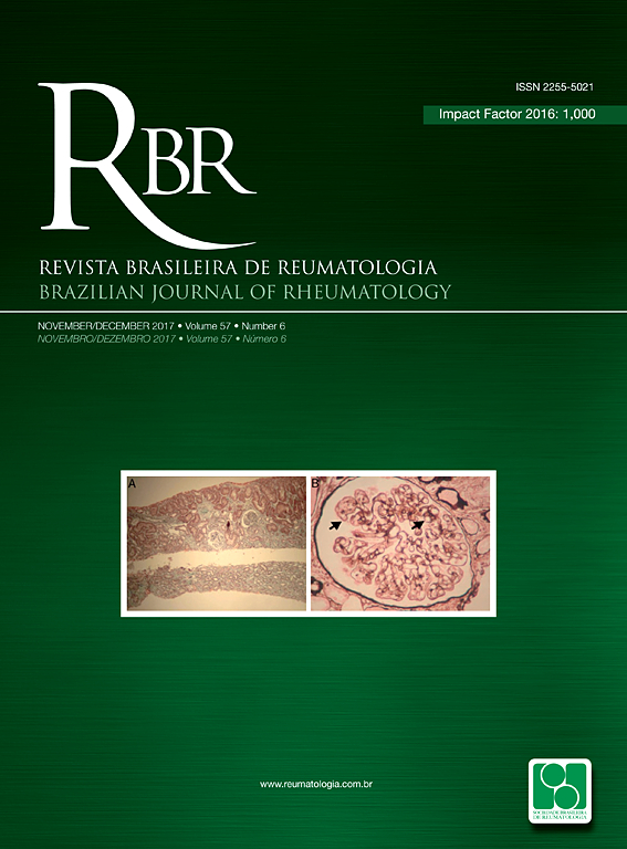 Go to journal home page - Revista Brasileira de Reumatologia (English Edition)